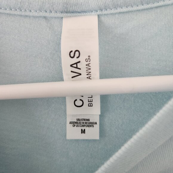 Bundle of Bella + Canvas Basic Green, White, Cream Unisex T-Shirts Tees - Size M - Picture 7 of 7